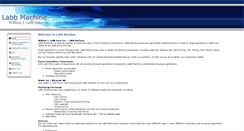 Desktop Screenshot of labbmachine.com